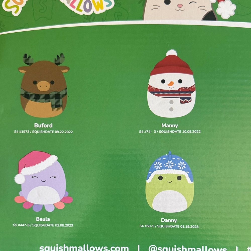 Squishmallows Holiday 8-Pack Plush - Picture 3 of 4